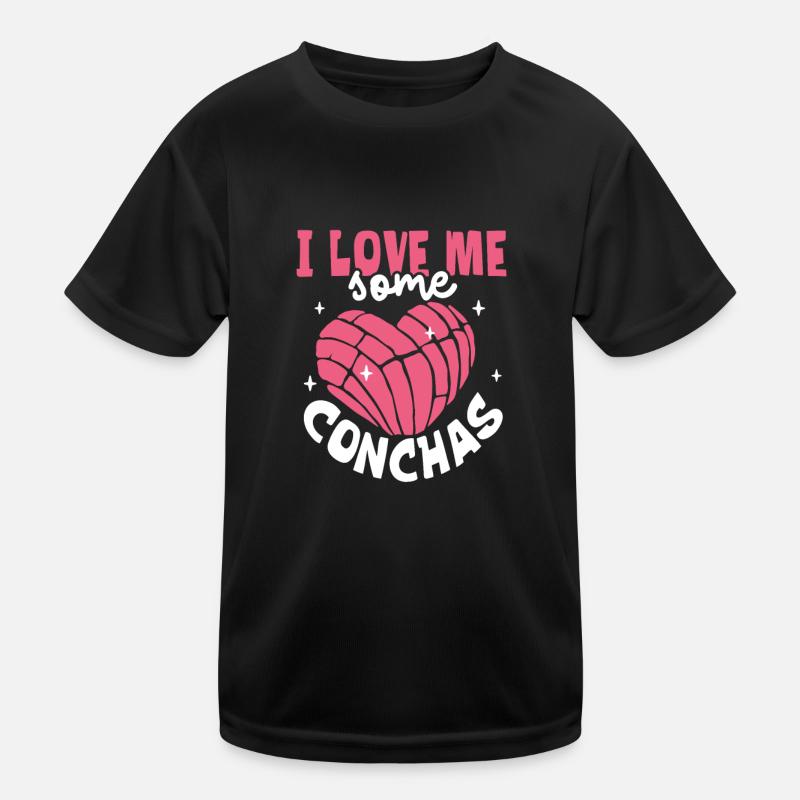 Spanish Humor Conchas Mexican Bread Kids Functional T-Shirt