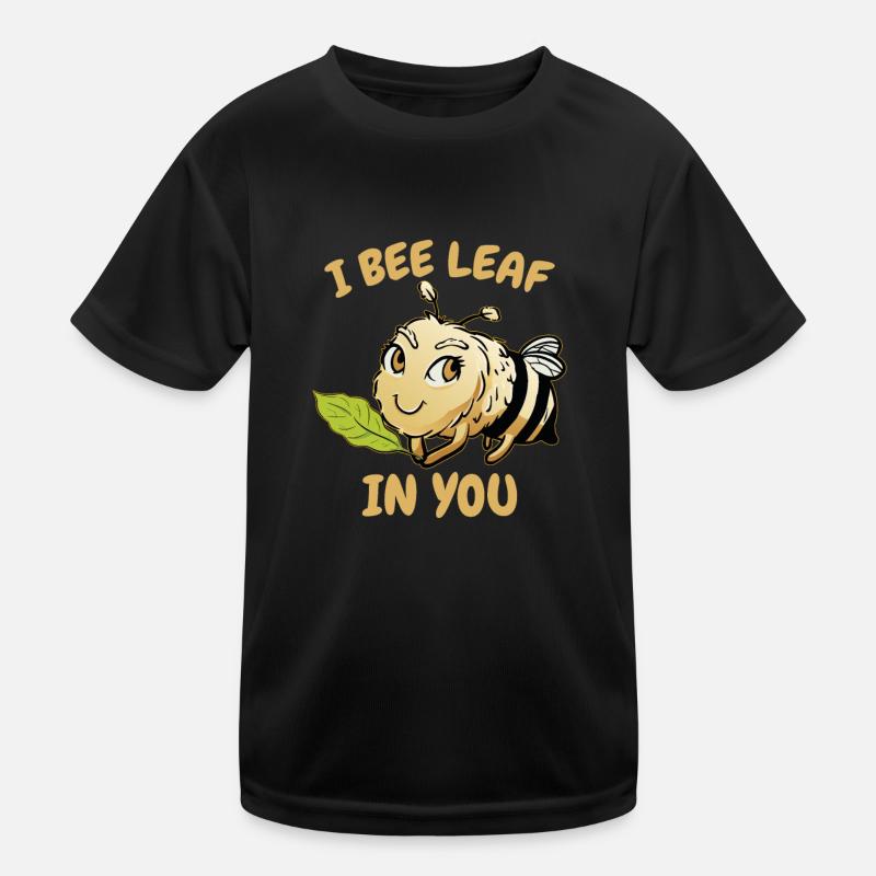 Bee Pun Lover Honeybee Kids Functional T-Shirt