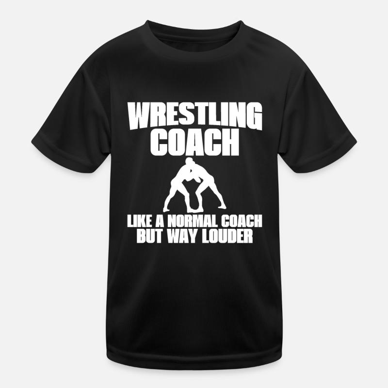 Wrestling Trainer Wie Ein Normaler Trainer Kinder Funktions-T-Shirt