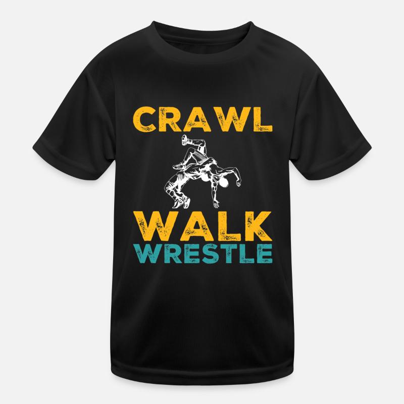 Ramper, marcher, lutter - lutte T-shirt sport Enfant