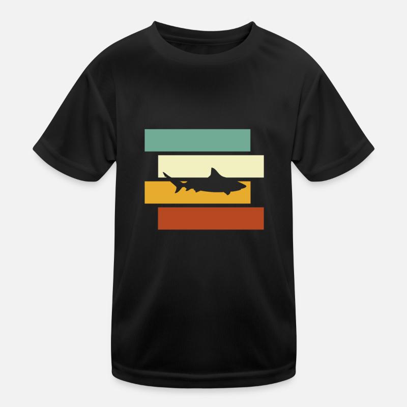 Requin Rétro T-shirt sport Enfant