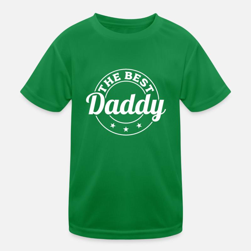 The Best Daddy - Father's Day Kinder Funktions-T-Shirt