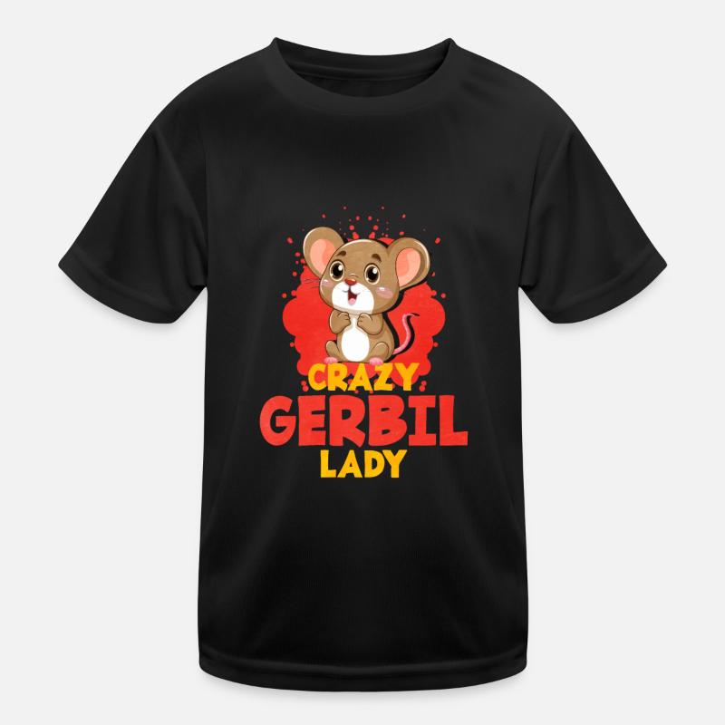Rennmaus Maus Geschenk Kinder Funktions-T-Shirt