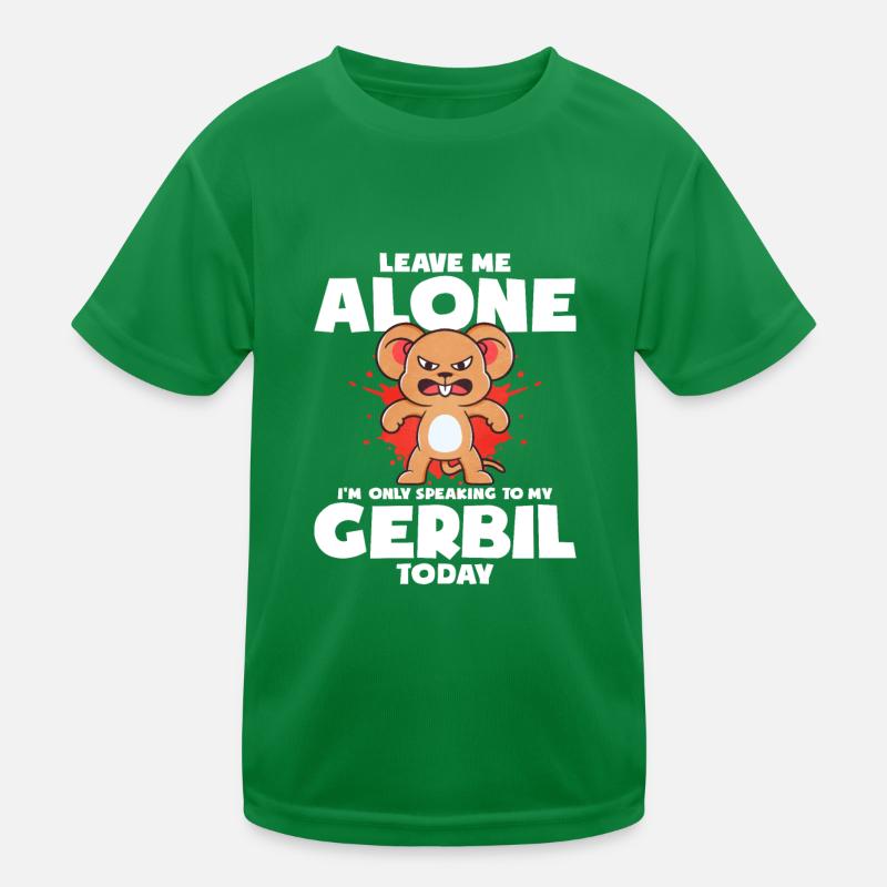 Gerbil Mouse Gift Kids Functional T-Shirt