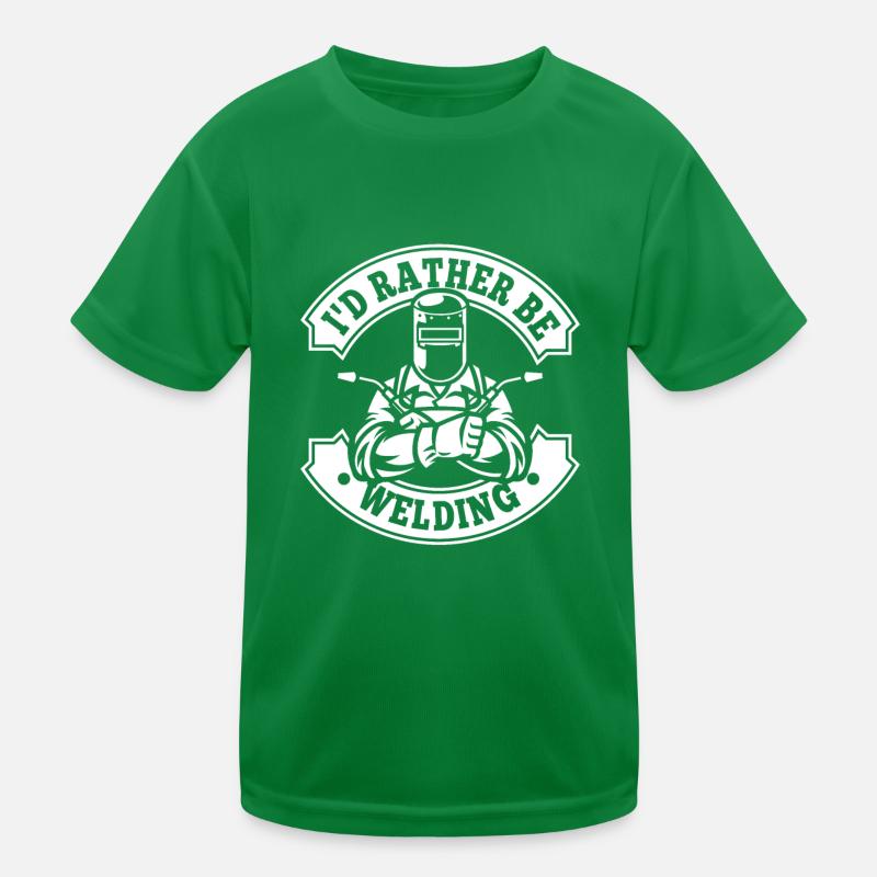 Welder Locksmith Kids Functional T-Shirt