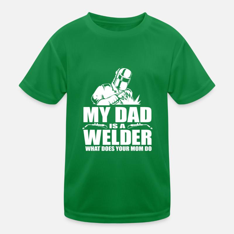 Welder Locksmith Kids Functional T-Shirt