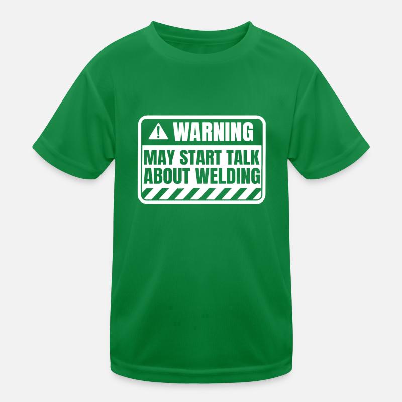Welder Locksmith Kids Functional T-Shirt