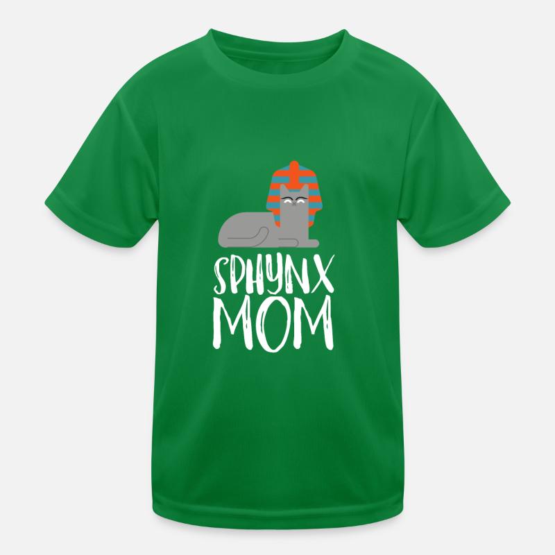 Sphynx Maman Chat Sans Poils Propriétaire de Chat T-shirt sport Enfant
