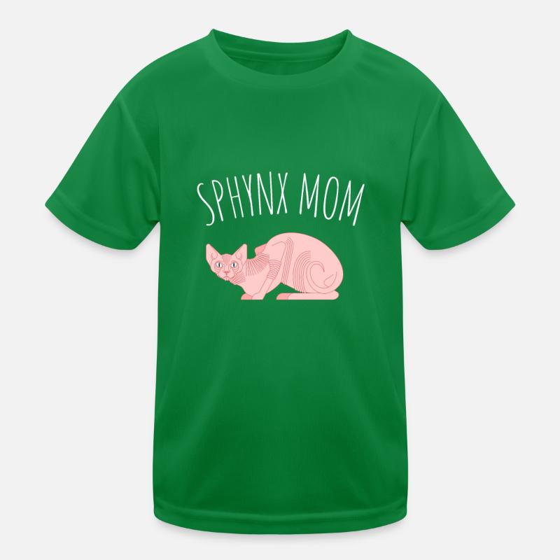 Sphynx Maman Chat Sans Poils Propriétaire de Chat T-shirt sport Enfant
