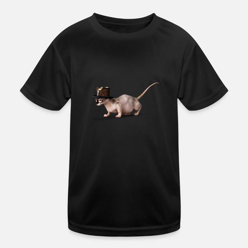 Sphynx Maman Chat Sans Poils Propriétaire de Chat T-shirt sport Enfant