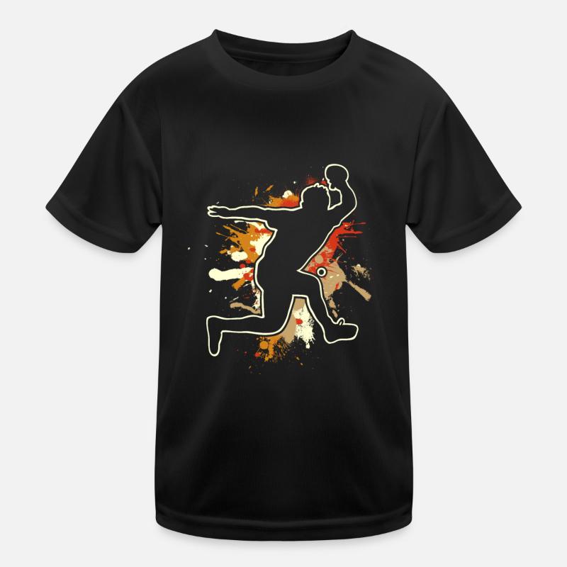 Table tennis - Kids Functional T-Shirt - black
