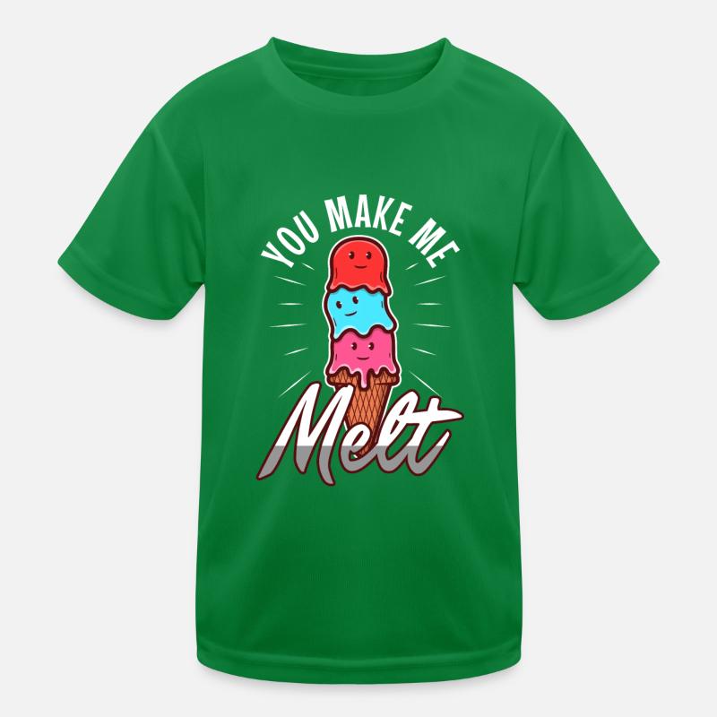 You make me melt, Eiscreme Kinder Funktions-T-Shirt
