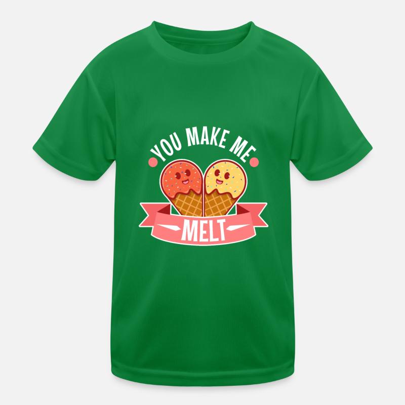 You make me melt, Eiscreme Kinder Funktions-T-Shirt