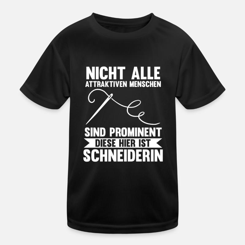 Näher Schneiderin Kinder Funktions-T-Shirt
