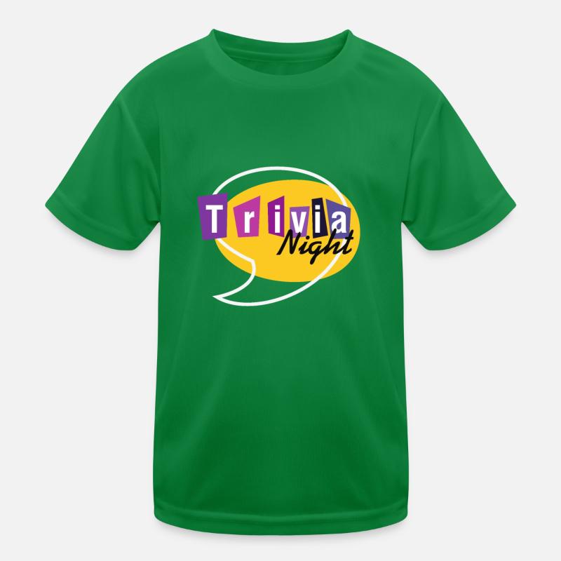 Soirée de jeu L’hôte pose une question Soirée de jeu T-shirt sport Enfant