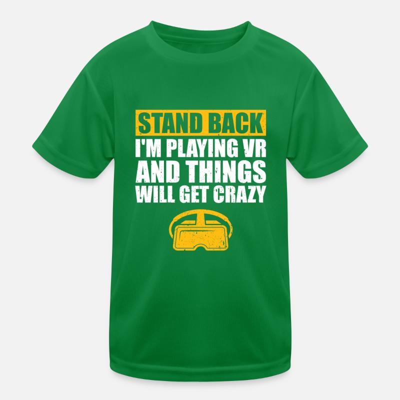 Virtual Reality VR Geschenk Kinder Funktions-T-Shirt