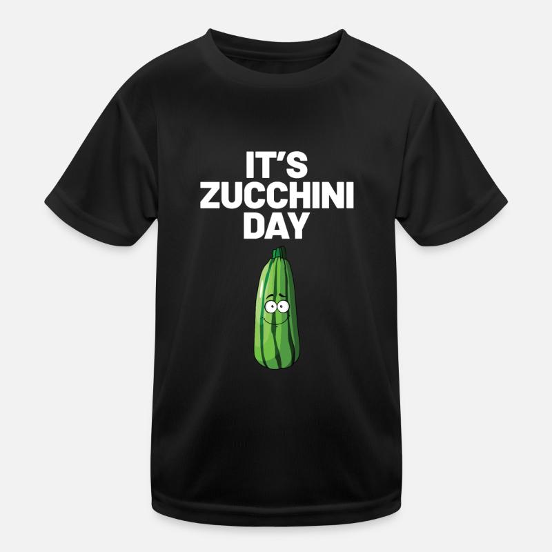 Zucchini Kinder Funktions-T-Shirt