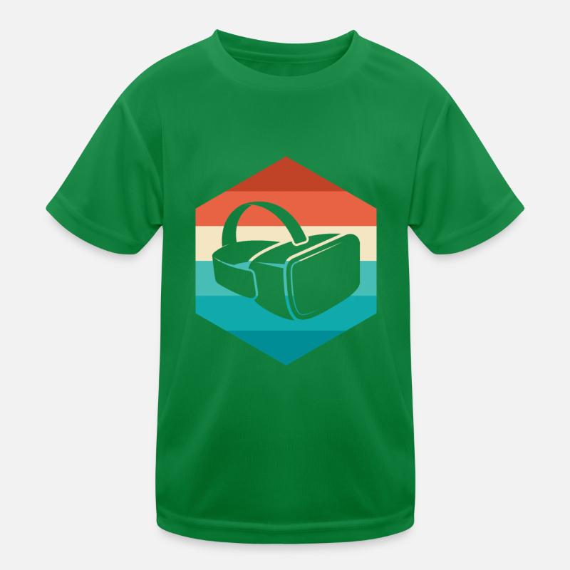 Virtual Reality VR Geschenk Kinder Funktions-T-Shirt