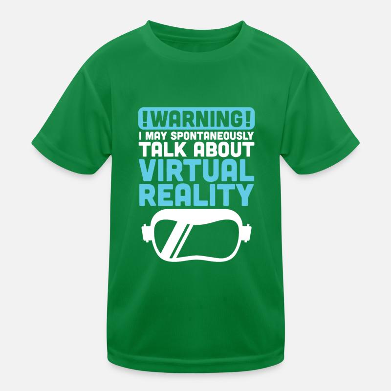 Virtual Reality VR Gift Kids Functional T-Shirt