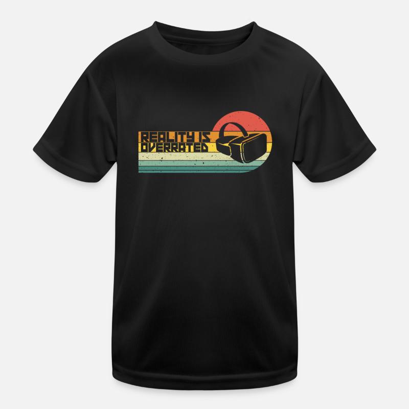 Virtual Reality VR Geschenk Kinder Funktions-T-Shirt