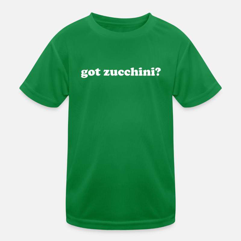 Zucchini Kinder Funktions-T-Shirt