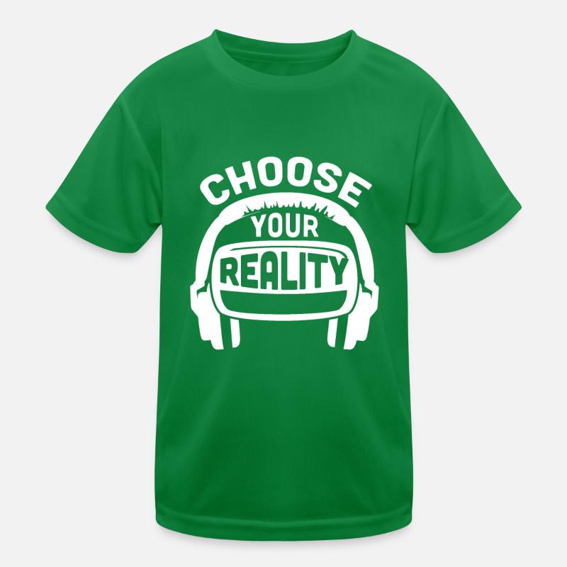 Virtual Reality VR Geschenk Kinder Funktions-T-Shirt