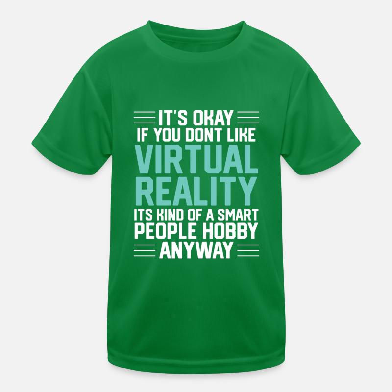 Cadeau VR de réalité virtuelle T-shirt sport Enfant