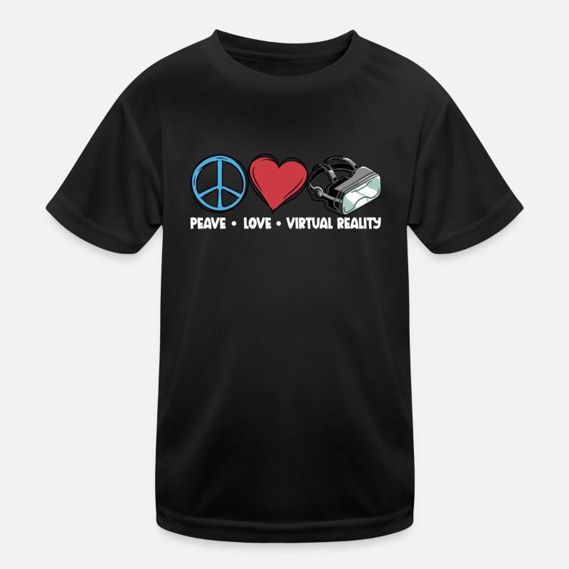 Virtual Reality VR Gift Kids Functional T-Shirt