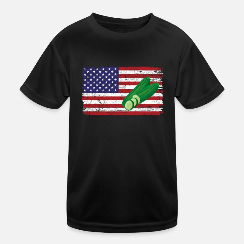 Zucchini Kinder Funktions-T-Shirt