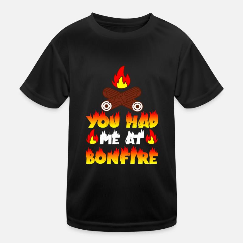 Tu m’as eu à Bonfire 3 T-shirt sport Enfant