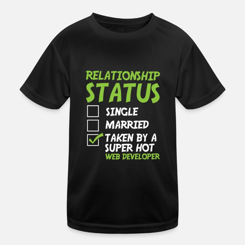 Web Developer Web Developer Funny Kids Functional T-Shirt