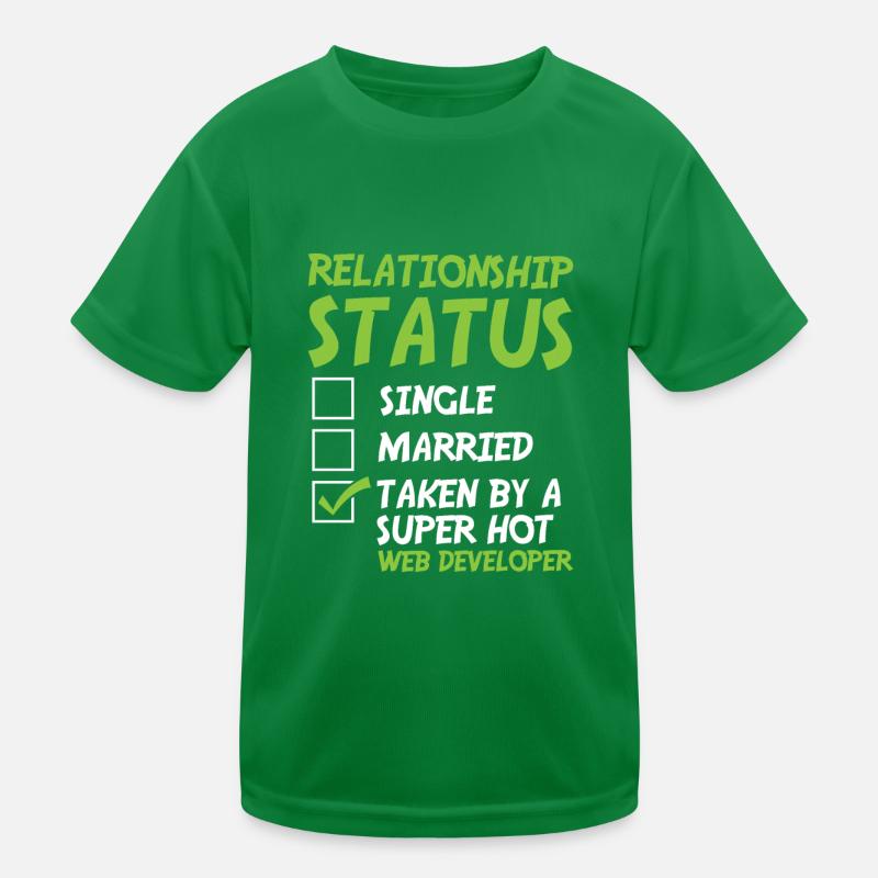 Web Developer Web Developer Funny Kids Functional T-Shirt
