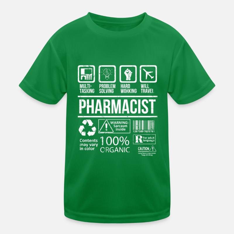 Pharmacist Kids Functional T-Shirt