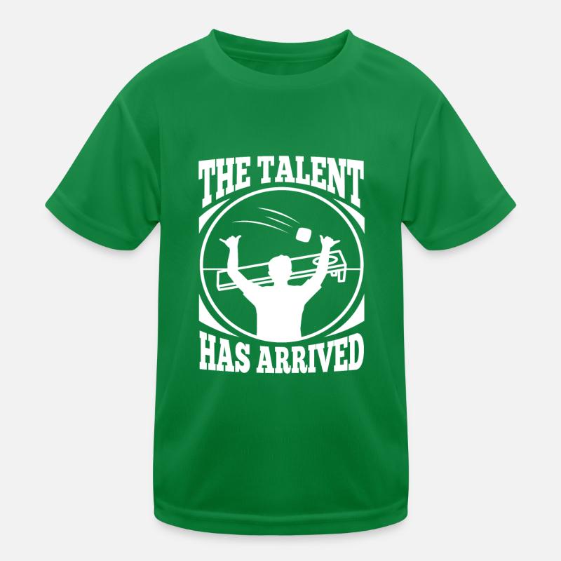 The Talent has arrived cornhole Kids Functional T-Shirt