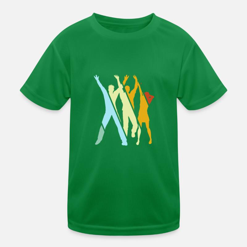Dancing Retro Kids Functional T-Shirt