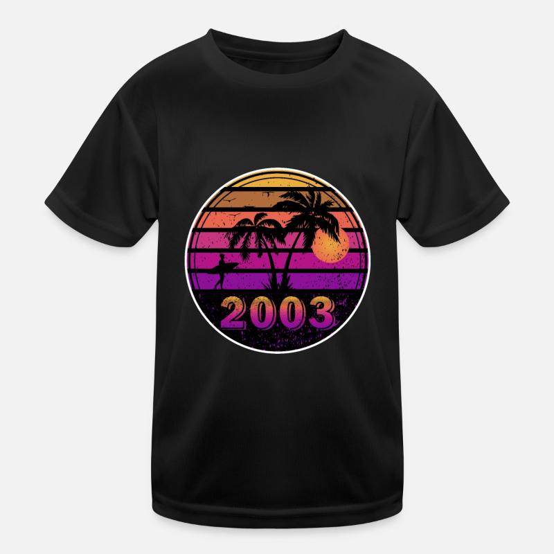 Né en 2003 T-shirt sport Enfant