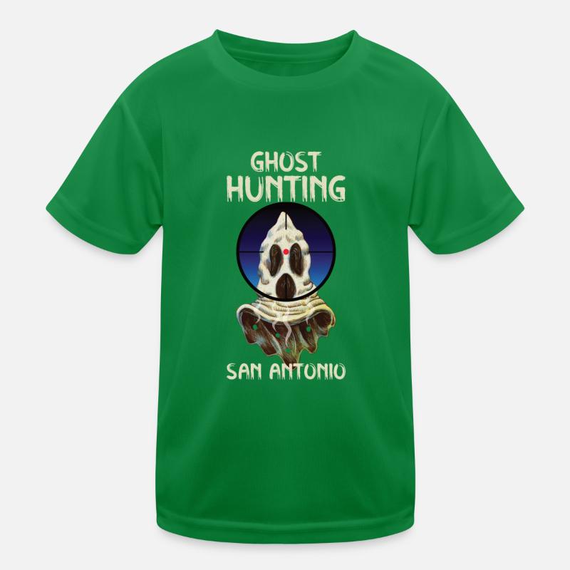 Enquêteur paranormal San Antonio Hunter Ghost T-shirt sport Enfant