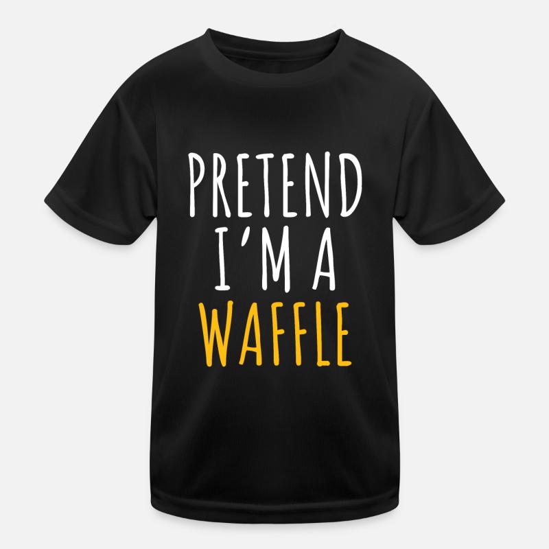 Waffel Kinder Funktions-T-Shirt