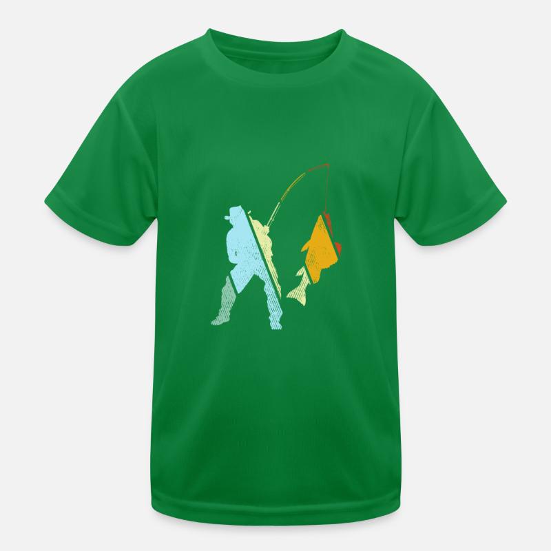 Pêche Rétro T-shirt sport Enfant