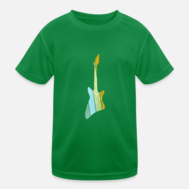 Guitare électrique Rétro T-shirt sport Enfant