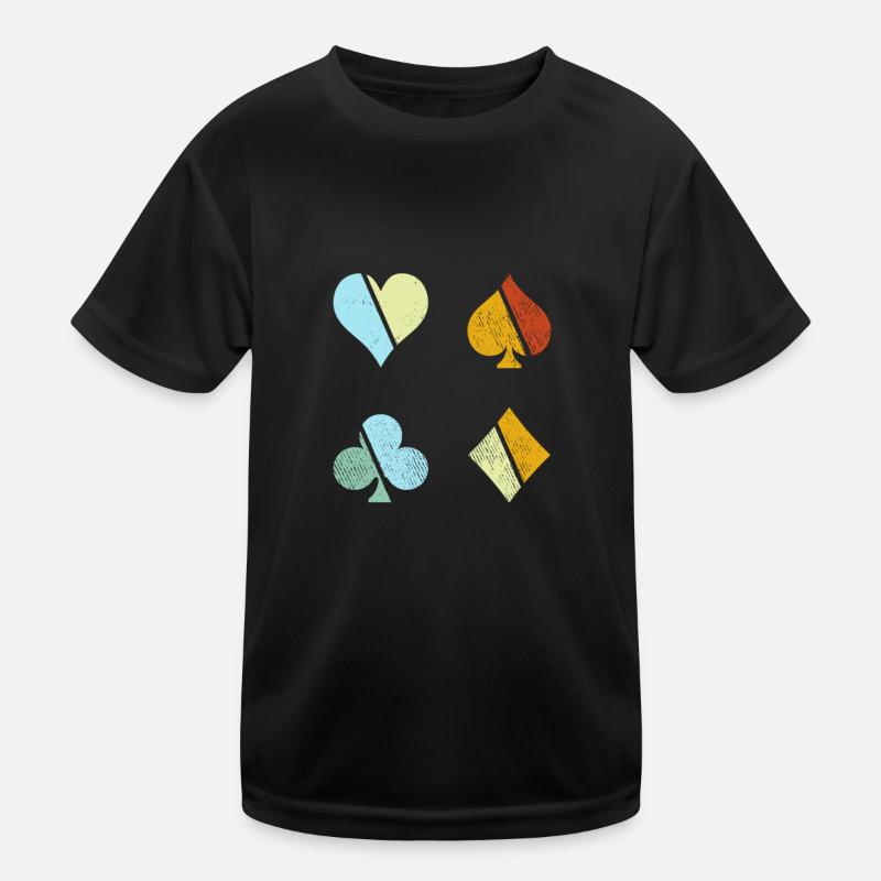 Poker Rétro T-shirt sport Enfant