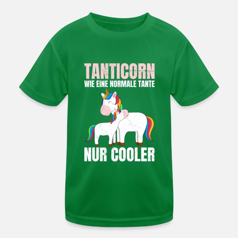 Einhorn cool Muttertag Tanten Einhörner Kinder Funktions-T-Shirt