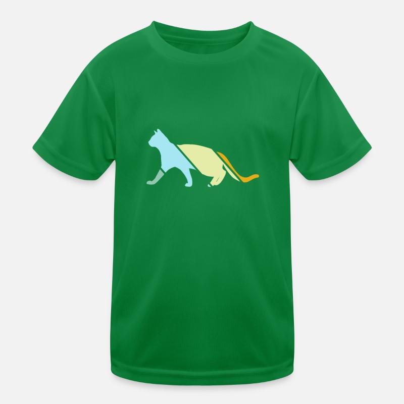 Chat Rétro T-shirt sport Enfant