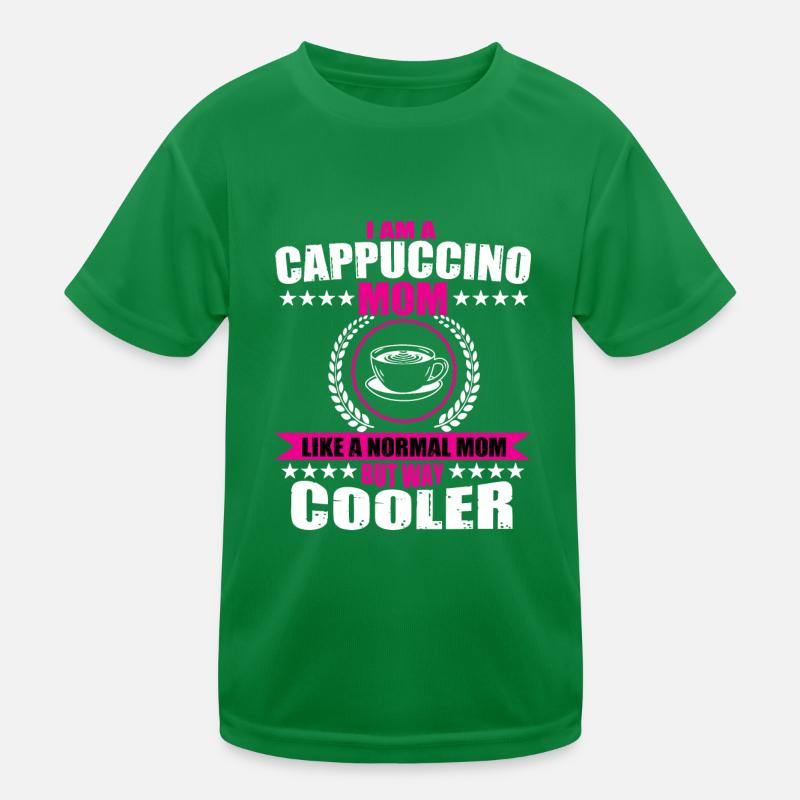 Cappuccino Mama Design Funkcjonalna koszulka dziecięca