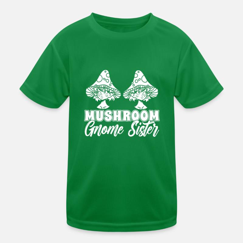Champignons cueilleurs de champignons soeurs champignons nains T-shirt sport Enfant