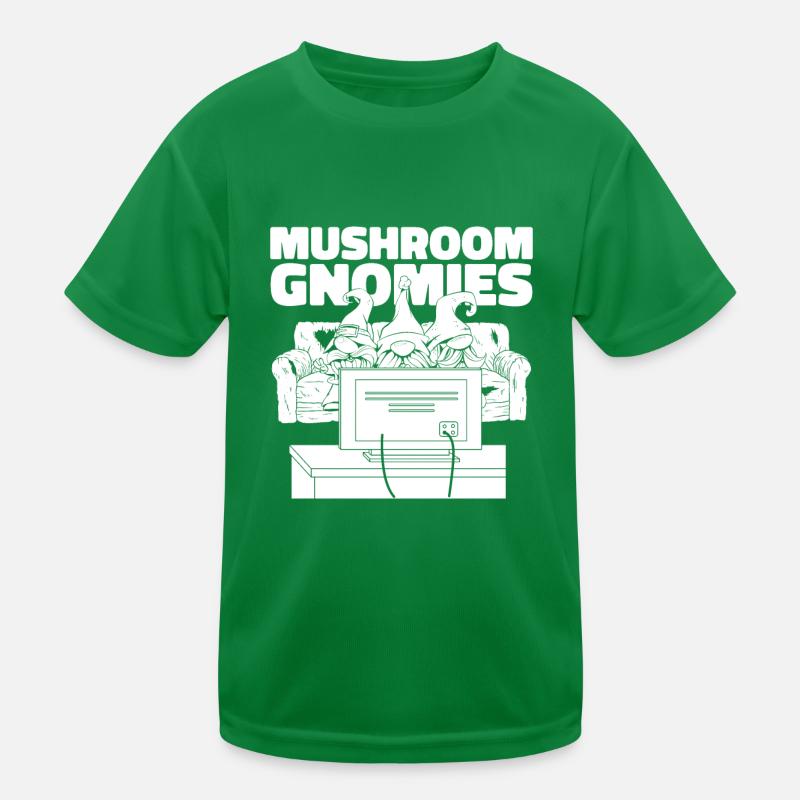 Cueilleurs de champignons Champignons Drôle de nain de champignons T-shirt sport Enfant