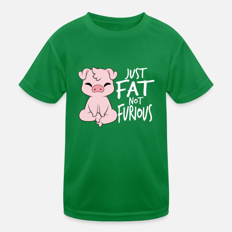 Pig Farmer Funny Kids Functional T-Shirt