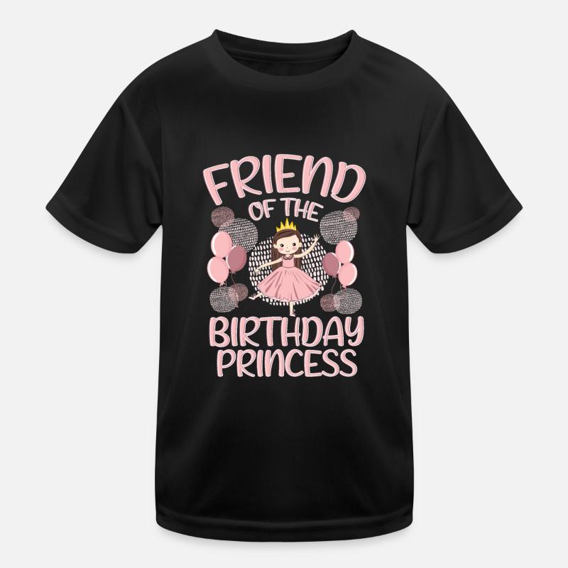 Ami du garçon d’anniversaire princesse cadeau déco T-shirt sport Enfant