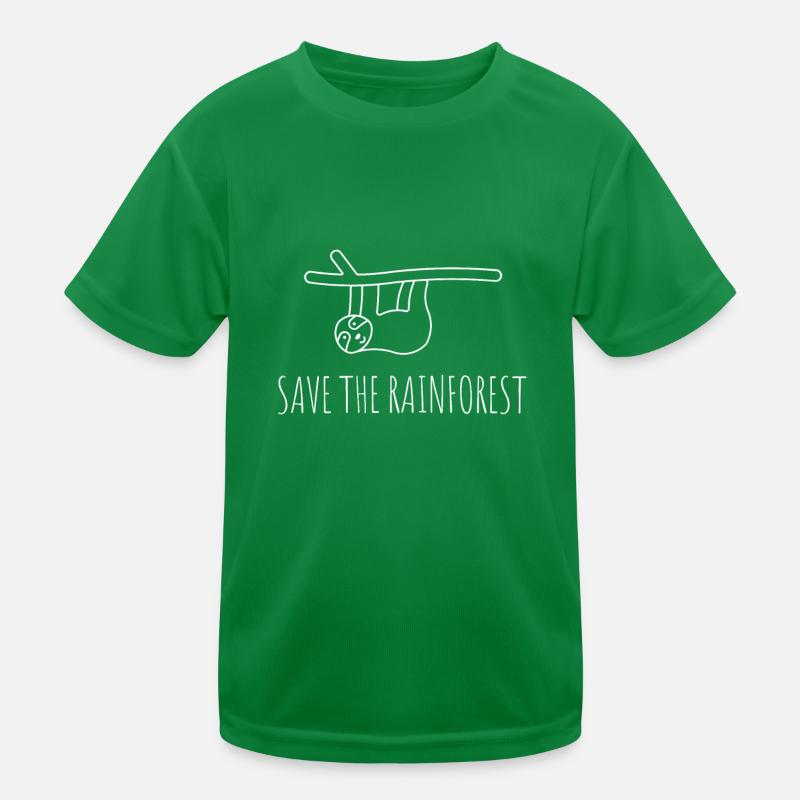 Save The Rainforest Kids Functional T-Shirt