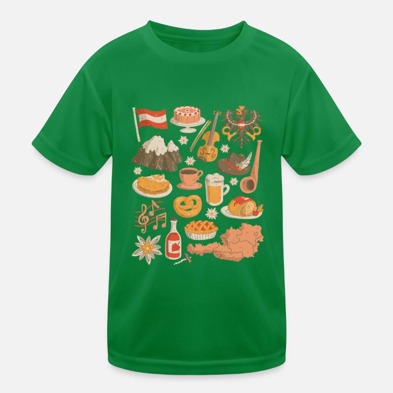 Austria Kids Functional T-Shirt